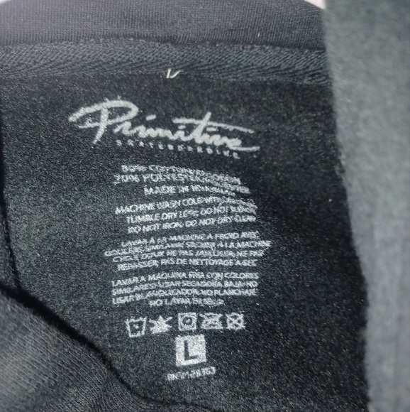 PRIMITIVE SKATEBOARDING HEARTBREAKERS CLUB HOODIE SWEATER - Picture 3 of 8